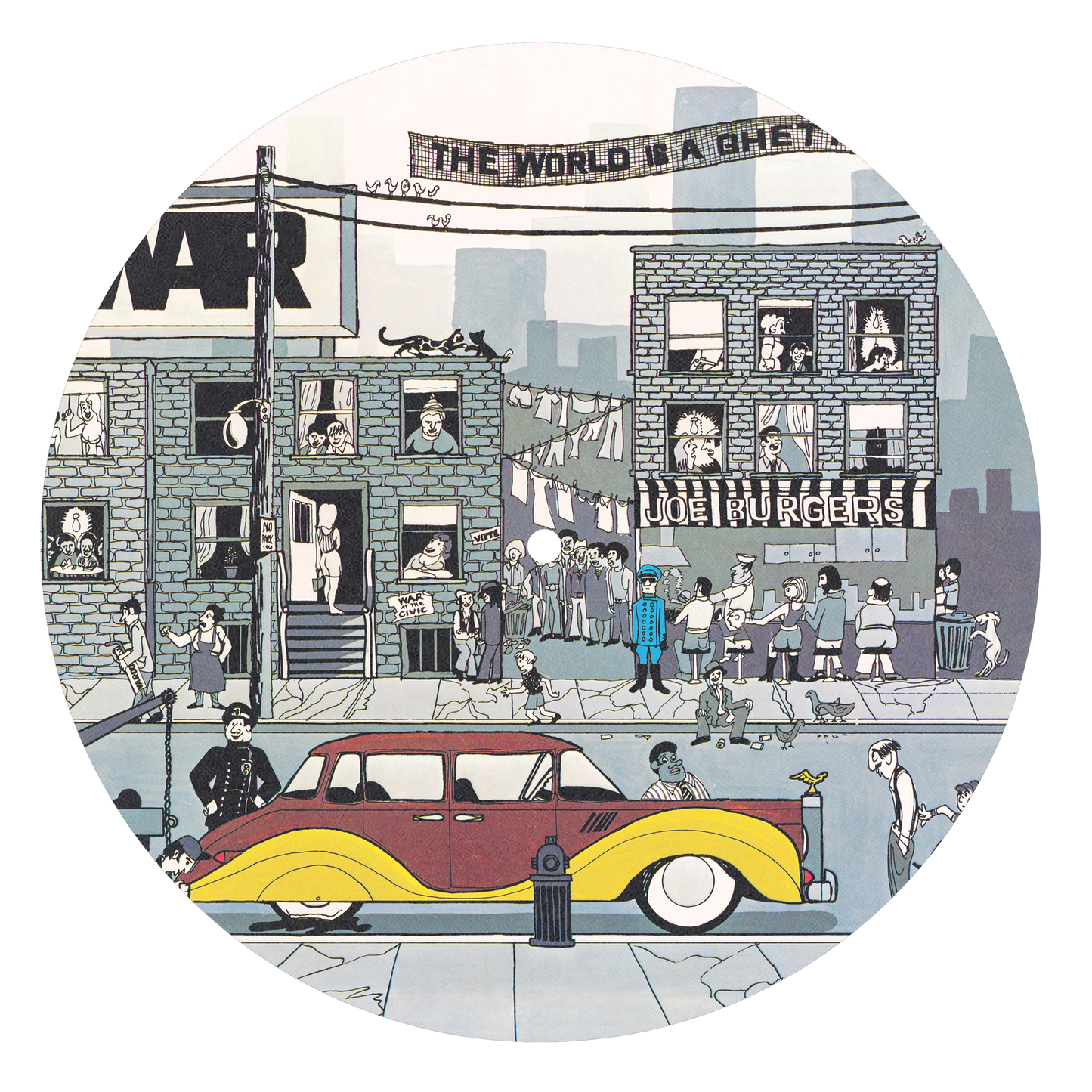 The World is a Ghetto Slip Mat