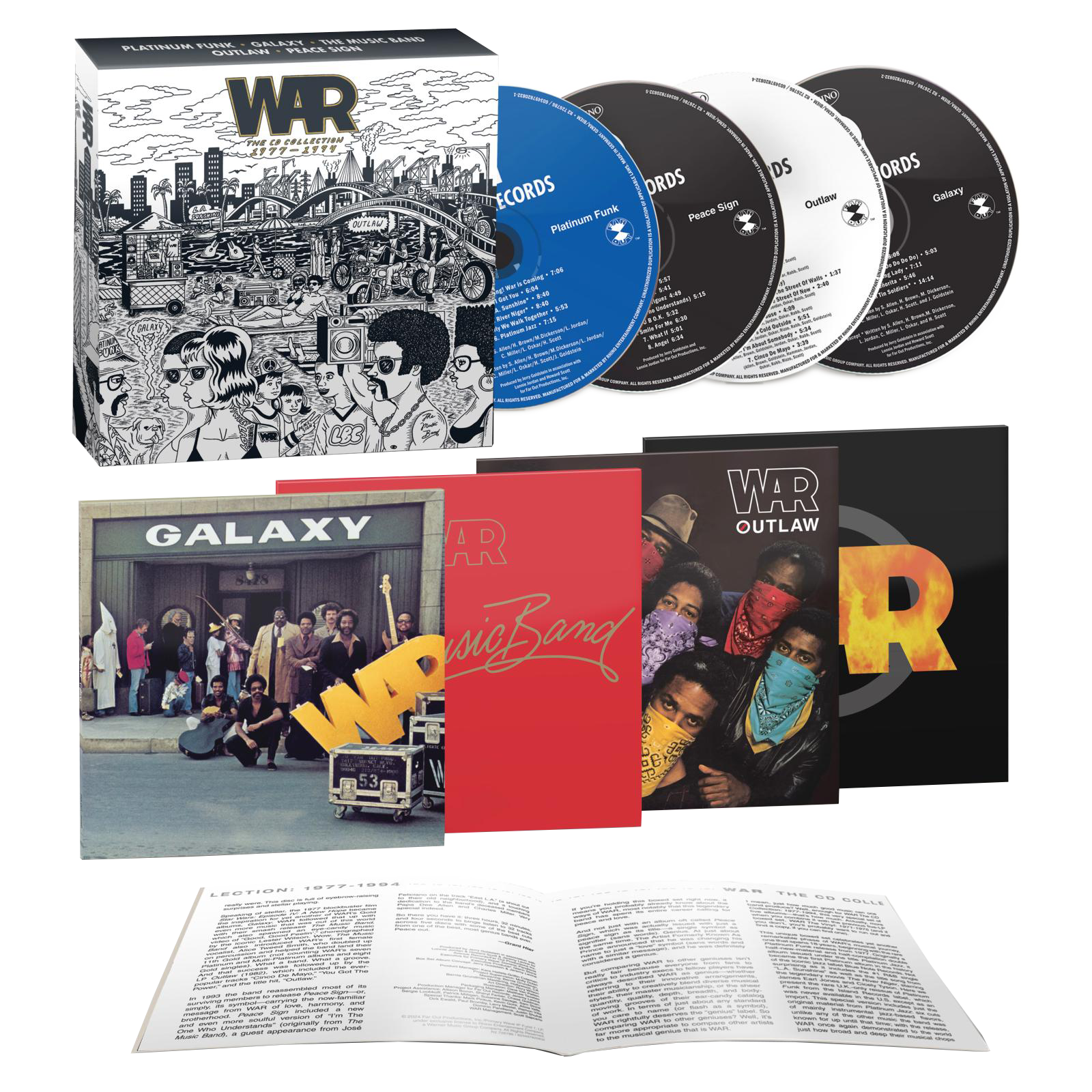 WAR: The CD Collection 1977-1994 WAR: The CD Collection 1977-1994