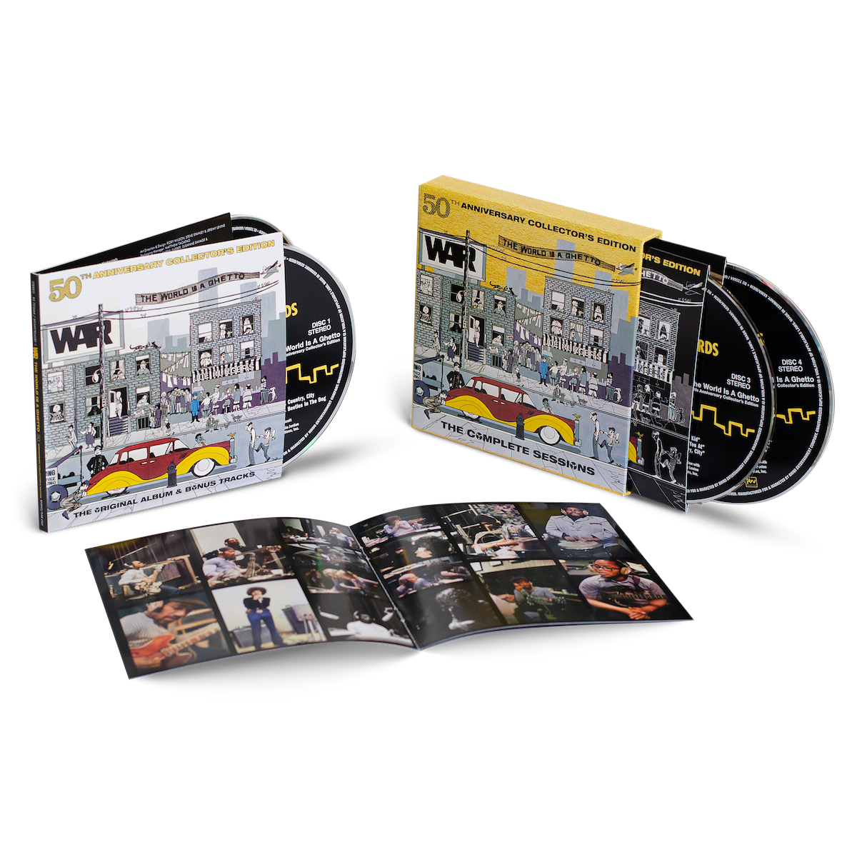 The World Is A Ghetto: The Complete Sessions 4CD Box Set