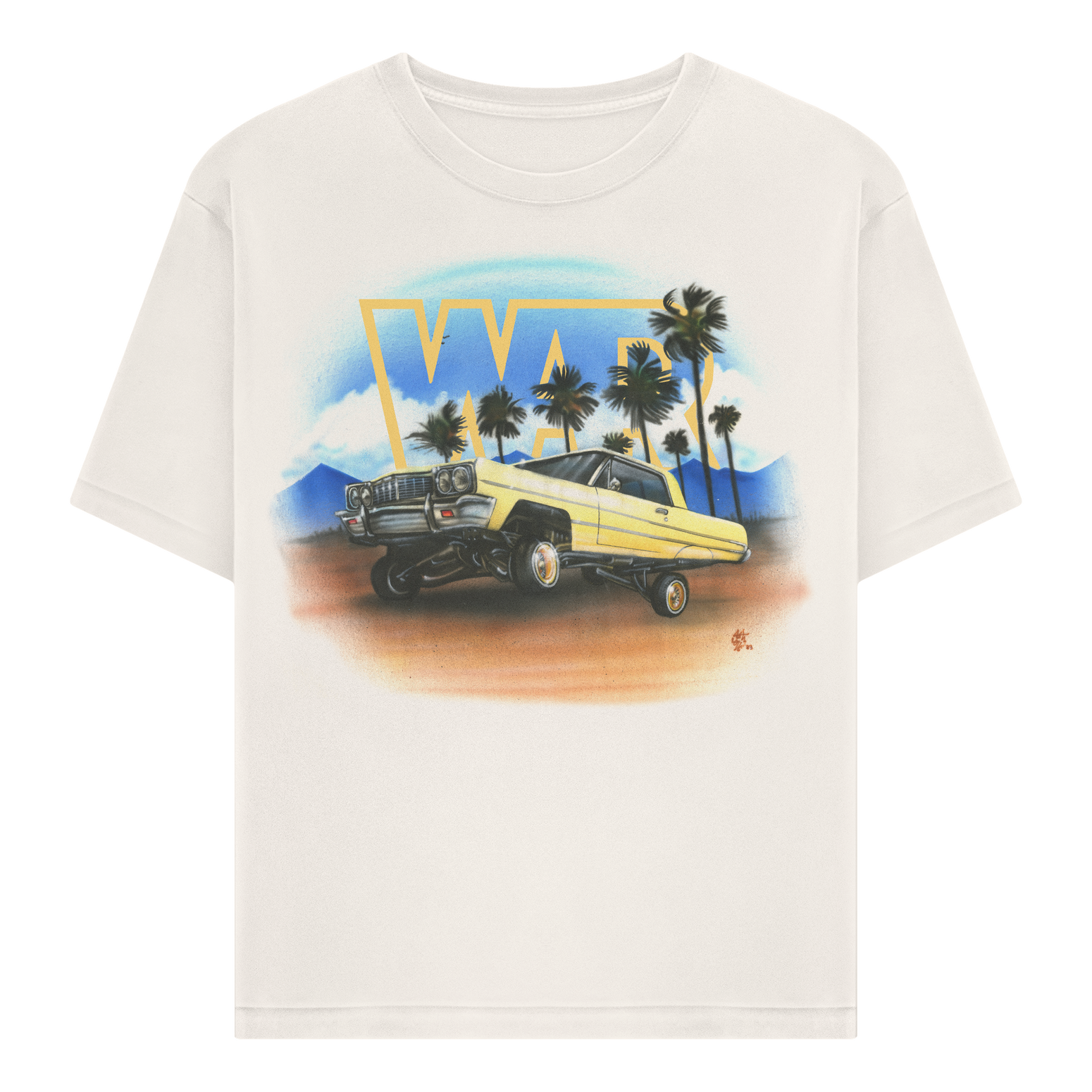 Low Rider Airbrush T-Shirt – WAR