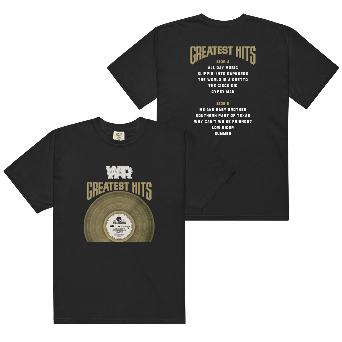 War Greatest Hits T-Shirt