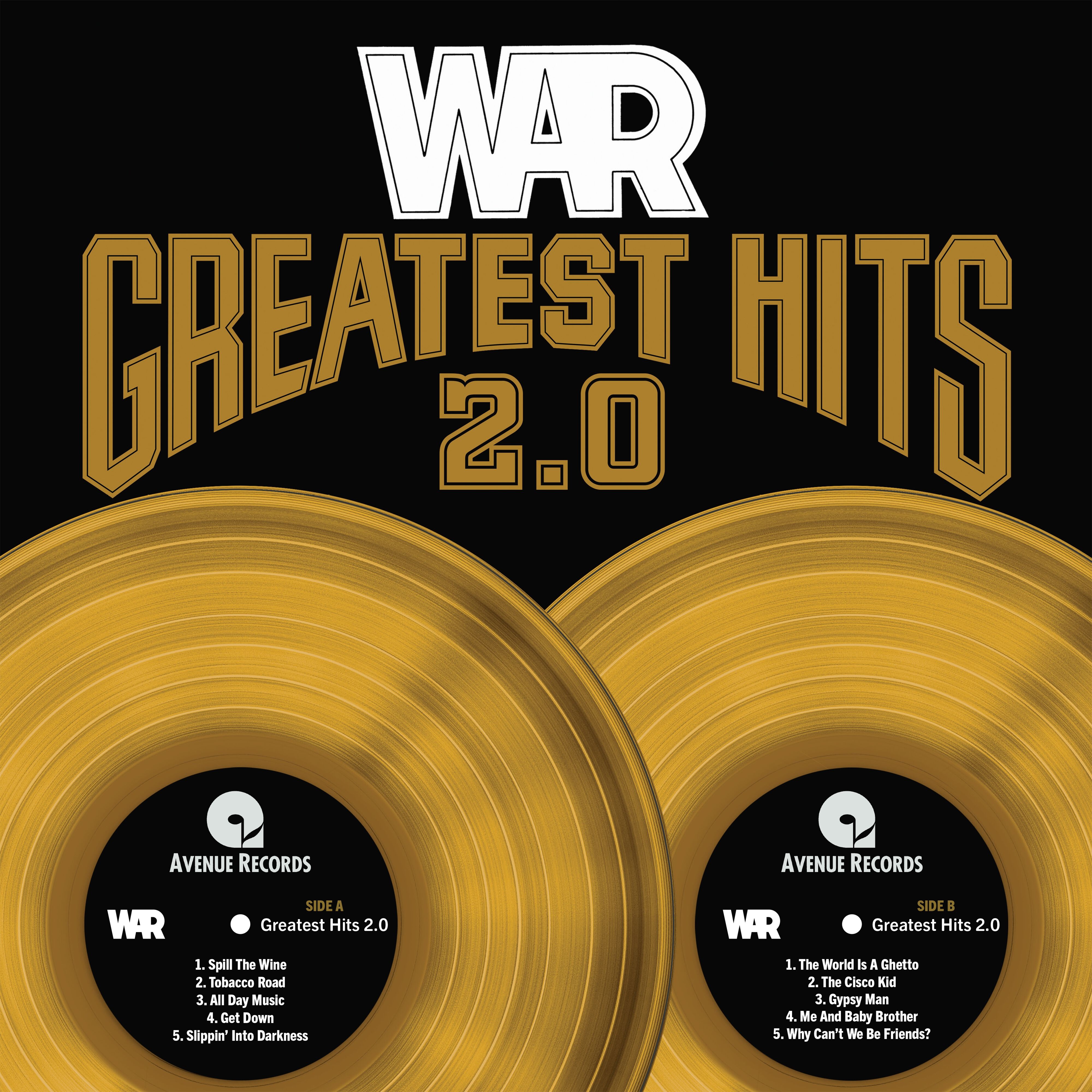 WAR Greatest Hits 2.0 2LP | War Official Store
