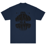 The World Is A Ghetto Comic Text T-Shirt