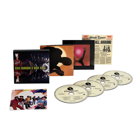 Eric Burdon & War La colección completa de CD | Tienda oficial de guerra